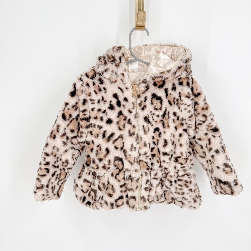 Okie Dokie Leopard Print Kids Jacket